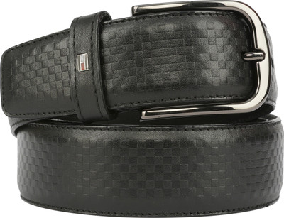 

Tommy Hilfiger Men Black Genuine Leather Belt