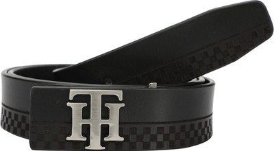 

Tommy Hilfiger Men Black Genuine Leather Belt