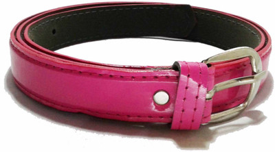 

Divya india Girls Pink Genuine Leather Belt