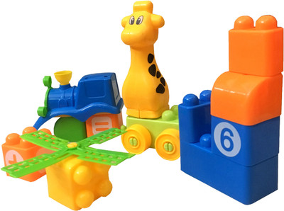 

ClueSteps Toys Building Blocks for kids (Multicolor) (35 Pcs)(Multicolor)