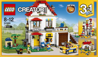 

Lego Modular Family Villa (728 Pcs)(Multicolor)