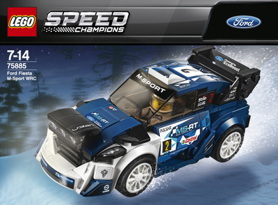 

Lego Ford Fiesta M-Sport WRC (203 Pcs)(Multicolor)