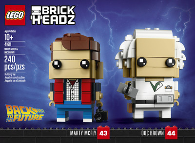 

Lego Marty McFly & Doc Brown(Multicolor)