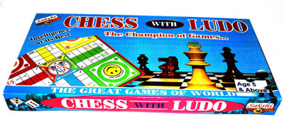Deal4Online Multi Player 2 In 1 Chess With Ludo Board Game