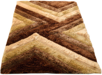 

Presto Brown Polyester Carpet(120 cm X 180 cm)