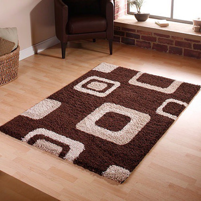 

Presto Brown Polyester Carpet(90 cm X 150 cm)
