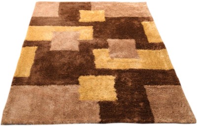 

Presto Brown Polyester Carpet(90 cm X 150 cm)