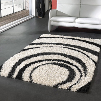 

Presto Black Polyester Carpet(90 cm X 150 cm)