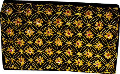 

nameo Party Black Clutch