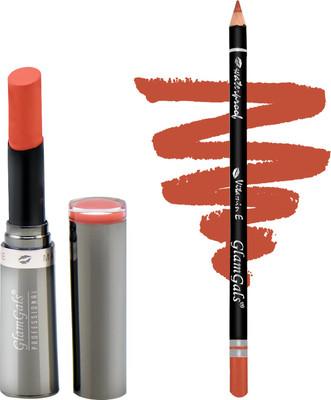 

GlamGals Buy Crème Matte Lipstick 3 gm & Get Lip Liner Pencil(Set of 1)