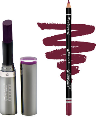 

glamgals Buy Crème Matte Lipstick 3 gm & Get Lip Liner Pencil(Set of 1)