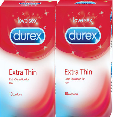 

Durex Extra Thin Condom(Set of 2, 20S)