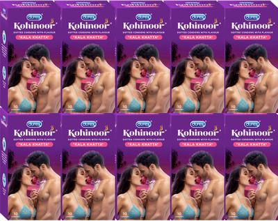 

Durex Kala Khatta Condom(Set of 10, 100S)