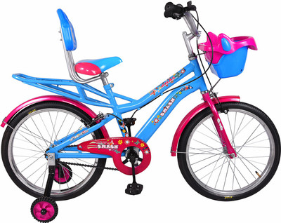 

Atlas Smash IBC Sporty Bike For Kids 5-8Yrs Blue&Pink 20 T Recreation Cycle(Single Speed, Multicolor)