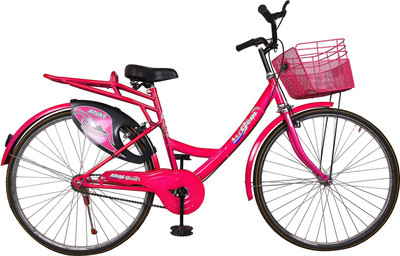 

Atlas Jem Unisex Bicycle For Adults Pink 26 T Mountain Cycle(Single Speed, Multicolor)