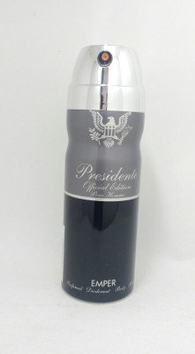 

emper Presidente Perfumed Deodorant Spray - For Men(200 ml)