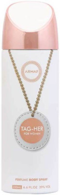 

Armaf Tag-Her Perfume Body Spray For Women-200ml Body Spray - For Women(200 ml)