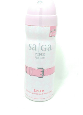 

emper Saga Pink Perfumed Deodorant Spray - For Women(200 ml)