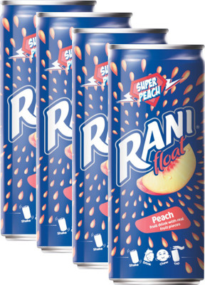

RANI Float Peach (Pack of 4)(4 x 60 ml)