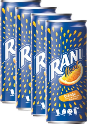 

RANI Float Orange (Pack of 4)(4 x 62.5 ml)