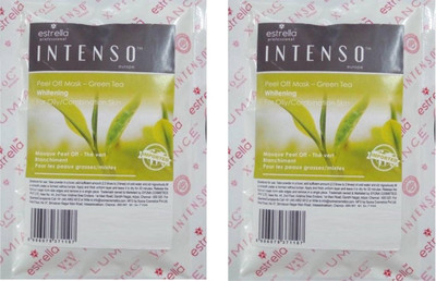 

Estrella Intenso Pack of 2 Peel Off Mask-Green Tea(25 g)