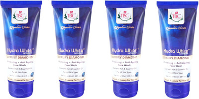 

TBC HYDRA WHITE LUXURY DIAMOND WHITENING+ANTI AGEING FACE WASH Face Wash(50 ml)