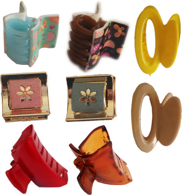 

AC Kavya Multy Color Clature Claw Hair Claw(Brown, Pink, Red, Yellow)