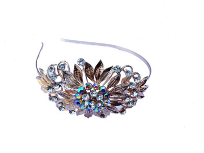 

BinnG flowers Hair Band(Copper)