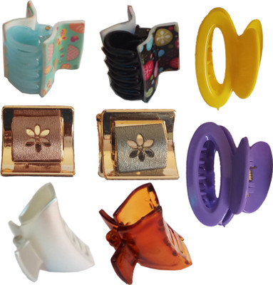 

AC Kavya Multy Color Clature Claw Hair Claw(Blue, Yellow, Purple)