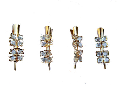 

BinnG CRYSTALS Tic Tac Clip(Gold)