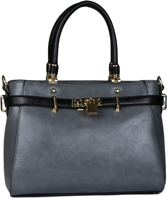 

iSweven Hand-held Bag(Grey, Black), Black;grey
