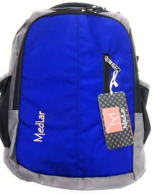 

Medlar 17 inch Laptop Backpack(Multicolor), Blue and grey