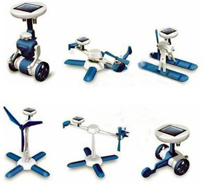 

Royal Collections 6 in 1 Educational Solar Energy Robot Toy Transform Into 6 Different Model Series 2 (Multicolor)(Multicolor)