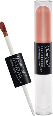 

GlamGals Matte & Glossy Colour Stay Dual Lip gloss(8 ml, Copper)