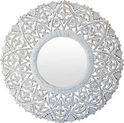 

The Urban Store TUS-MR-28 Decorative Mirror(Round Finish : Antique Finish, Shabby Finish)
