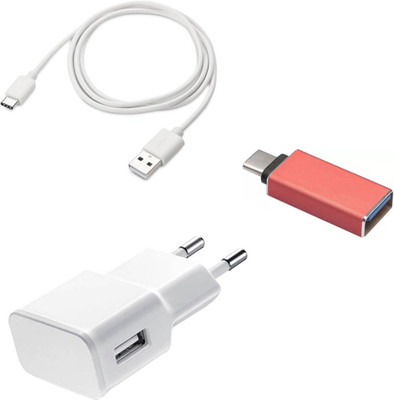 DAKRON Wall Charger Accessory Combo for Honor 8 Pro(White)