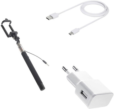 DAKRON Wall Charger Accessory Combo for Honor 8(Multicolor)