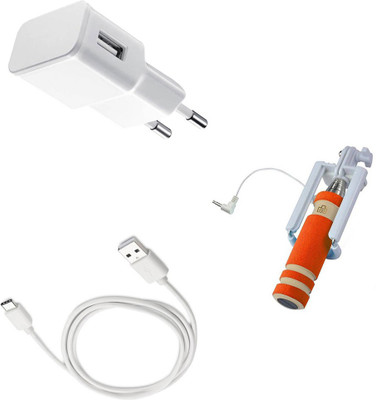 DAKRON Wall Charger Accessory Combo for OnePlus 5T(White)