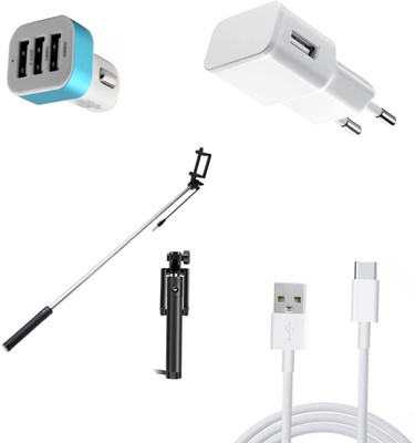 DAKRON Wall Charger Accessory Combo for LG G6(White)
