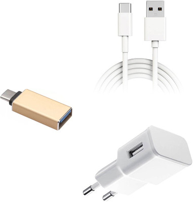 DAKRON Wall Charger Accessory Combo for Lenovo Z2 Plus(White)