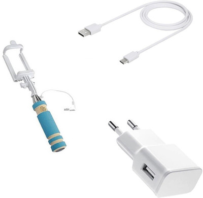 DAKRON Wall Charger Accessory Combo for Samsung Galaxy Note 8(Multicolor)