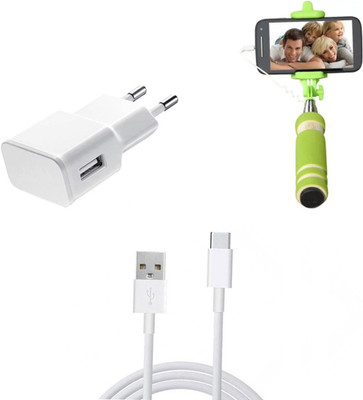 DAKRON Wall Charger Accessory Combo for Nokia 8(White)