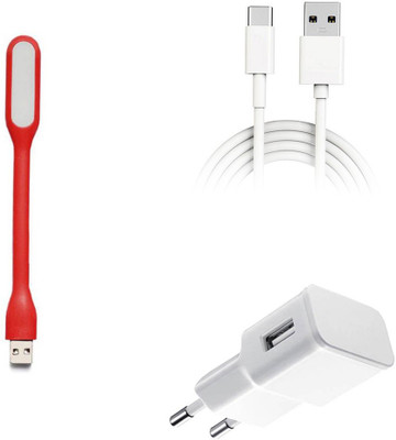 DAKRON Wall Charger Accessory Combo for Coolpad Cool Play 6(White)