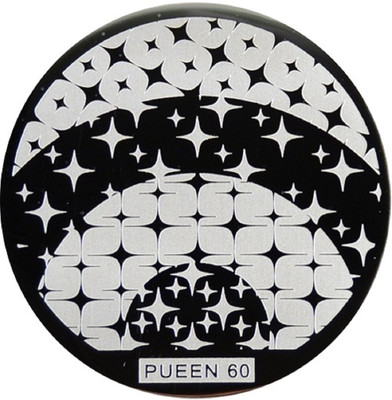 

Pueen Nail Art Stamping Plate Template 60(Silver)