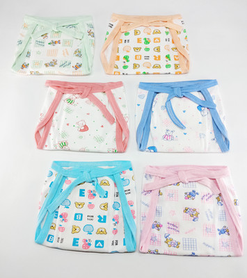 

Aayat Kids Skin Friendly New Born Small Size Multi-Colourful Printed Hosiery Cotton Cushion Paded Single Trap S4 - S(6 Pieces)