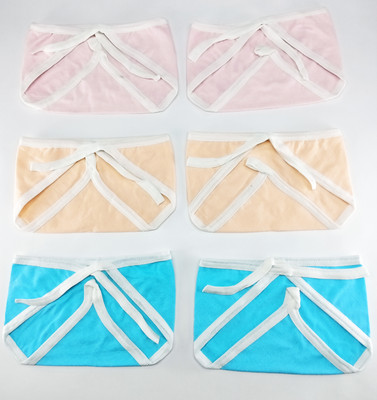 

Aayat Kids Comfort Skin Friendly New Born  Size Multi-Colourful Plain Triangle Hosiery Cotton Single Trap S2, Multicolor