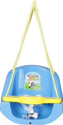 

Dash Attractive and Sturdy Baby n Toddler Swing with Light and Music (Blue) battery included(Blue)