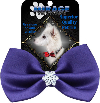 Mirage Pet Products Bow for Dog(Purple
