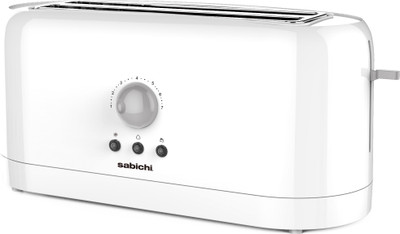 

Sabichi White 4 Slice 1000 W Pop Up Toaster(White)