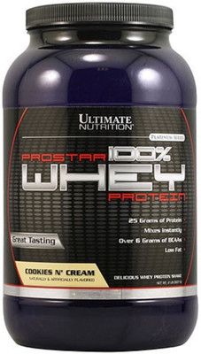 Ultimate Nutrition Prostar 100% Whey Protein Whey Protein(907 g, Cookies n' Cream)